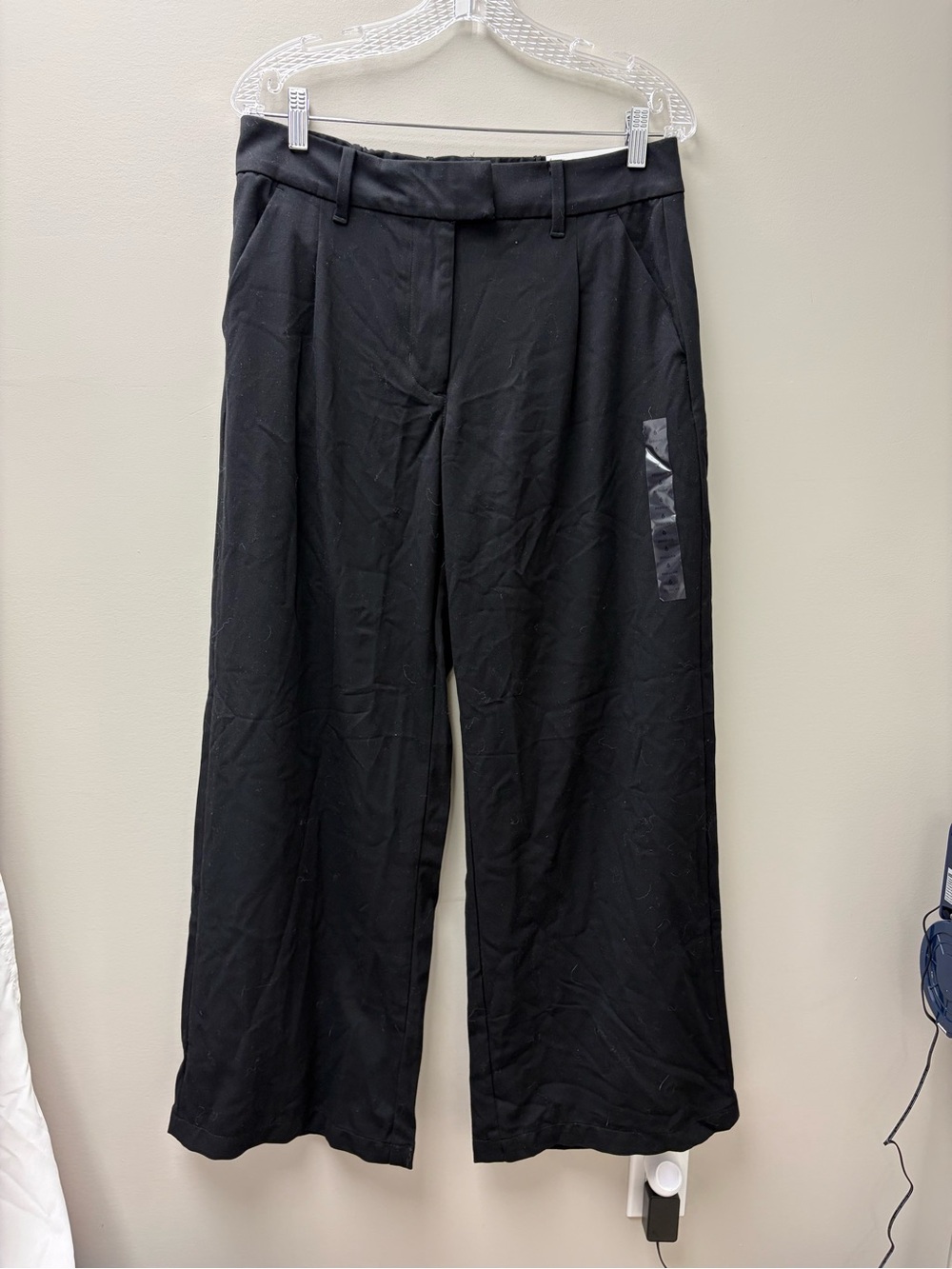 American Eagle Women’s Black Wide Leg Trousers